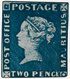 Image of Post Office Mauritius (06), two pence, unused (VI)