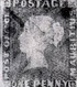 Image of Post Office Mauritius (27), one penny, used (XXVII or Limbo I)